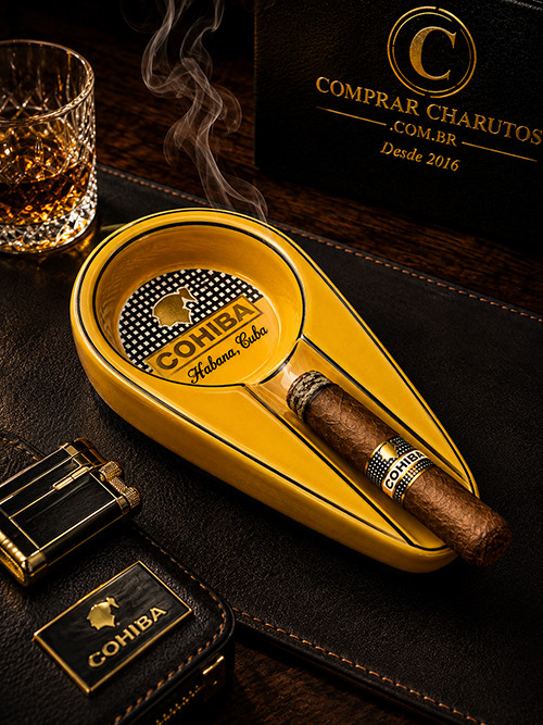 Cinzeiro Cohiba de Cerâmica para Charutos tamboré, São Paulo