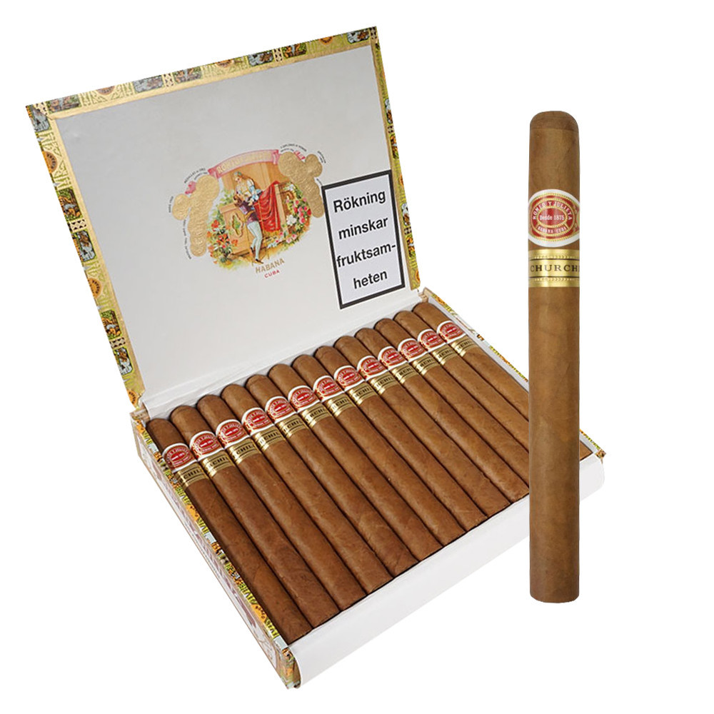 Charuto Romeo y Julieta Churchills tamboré São Paulo