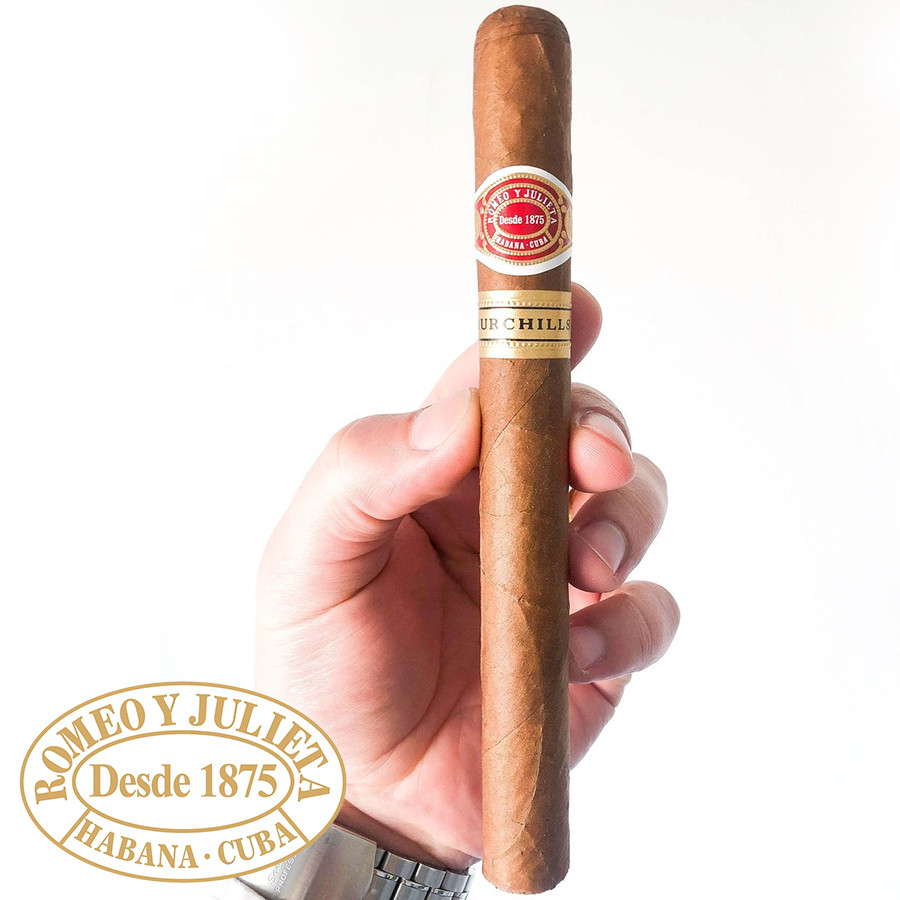 Charuto Romeo y Julieta Churchills tamboré São Paulo