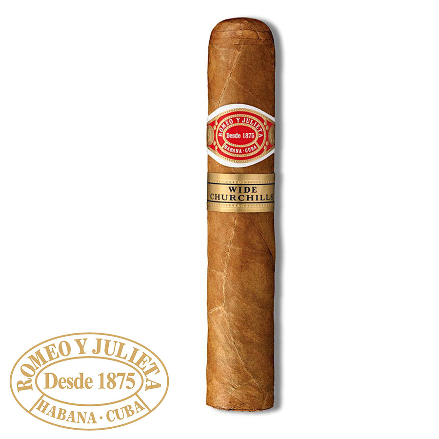 Charuto Romeo y Julieta Wide Churchills tamboré São Paulo